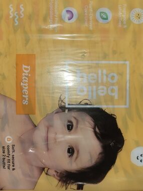 Hello Bello Yellow Diaper Pack Size 2